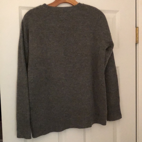 Wool Braid Jewel accent sweater - Picture 3 of 6